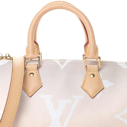 Louis Vuitton Monogram Giant By The Pool Speedy Bandouliere 25 Brume 8 of 10