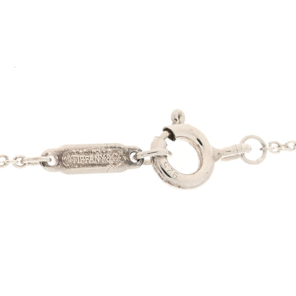 Tiffany Sterling Silver Mom Heart Tag Key Pendant Necklace 6 of 7