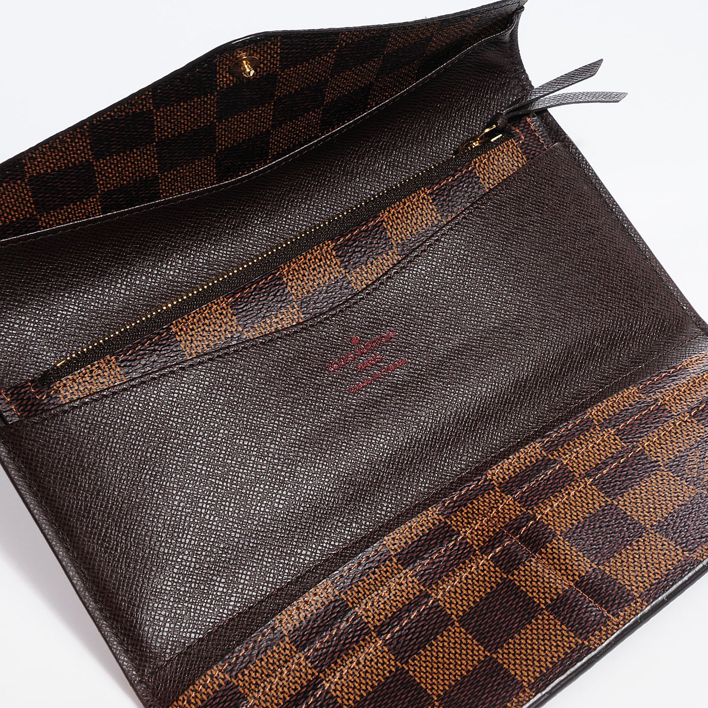 Damier Ebene Josephine Wallet