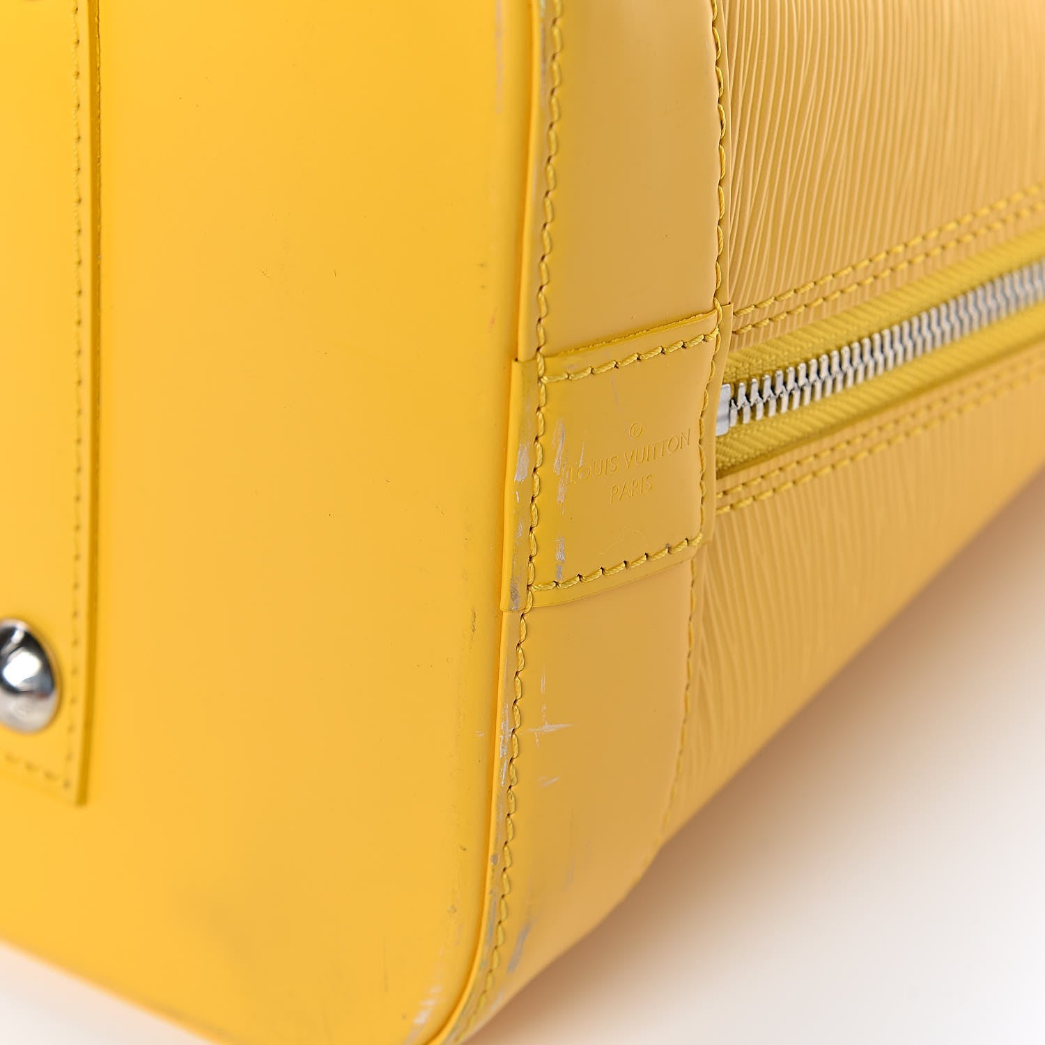 Louis Vuitton Epi Alma GM Citron 13 of 16