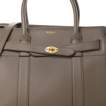 Mulberry Classic Grain Small Bayswater Zip Tote Clay 8 of 10