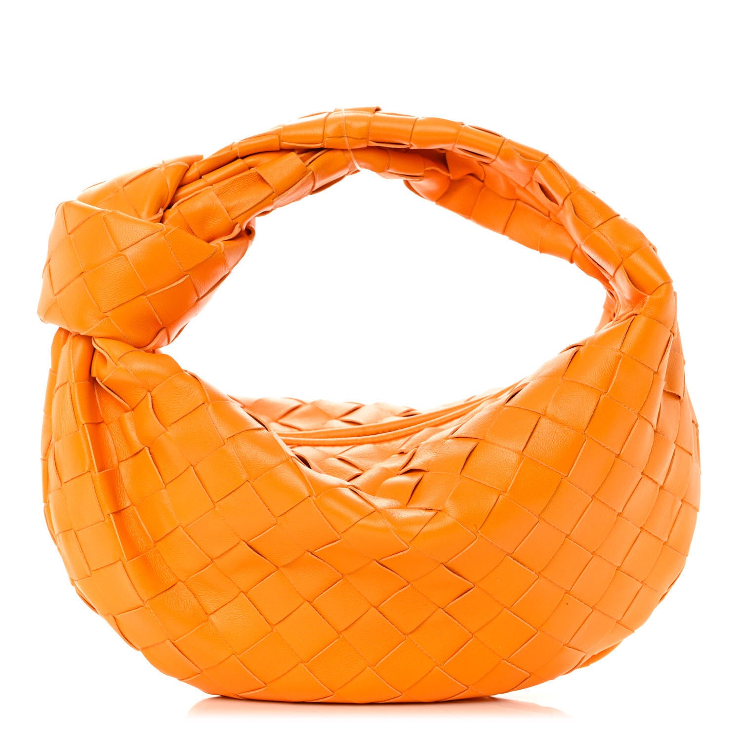 product image of BOTTEGA VENETA Nappa Intrecciato Mini Jodie Sunburst FASHIONPHILE