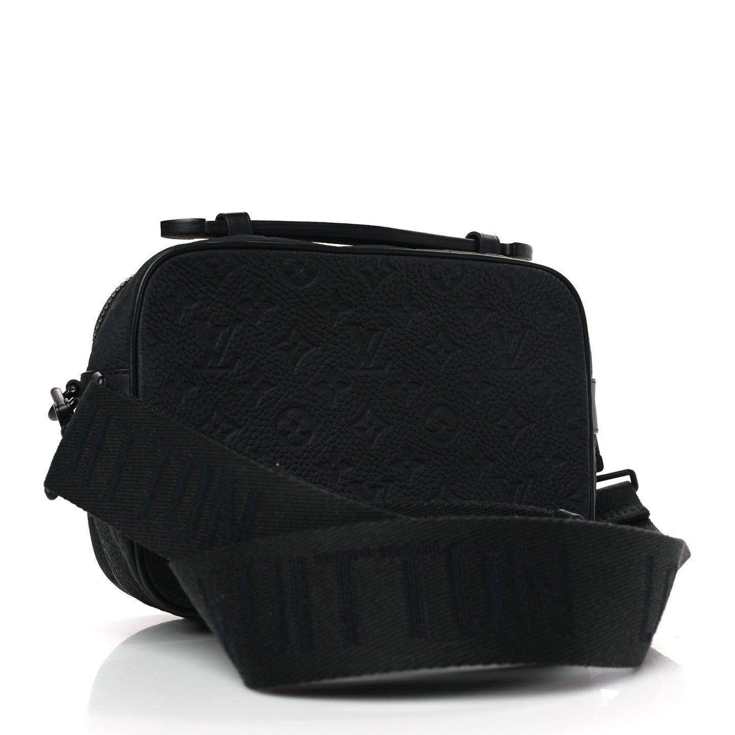 Taurillon Monogram S Lock Messenger Black