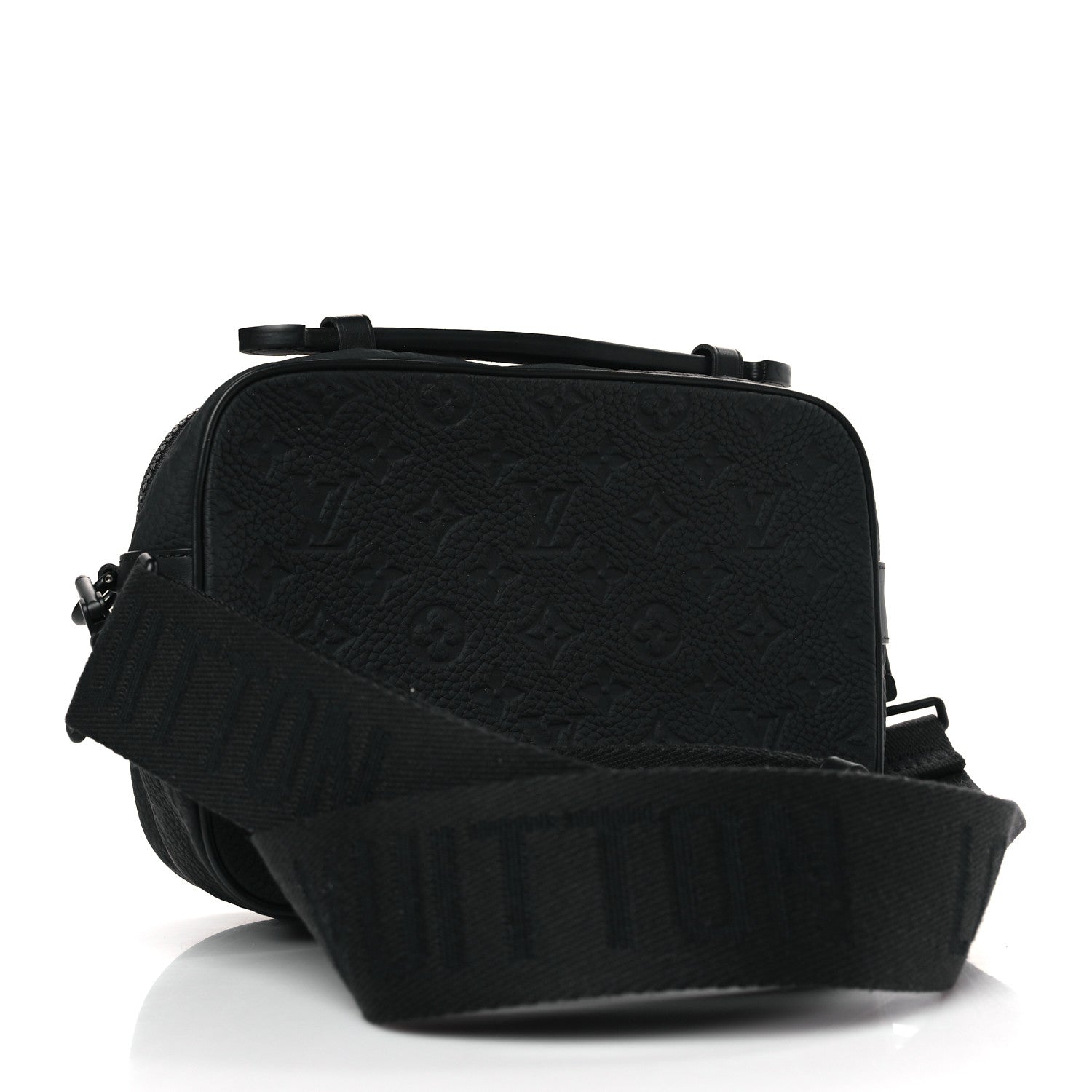 Louis Vuitton Taurillon Monogram S Lock Messenger Black 3 of 9