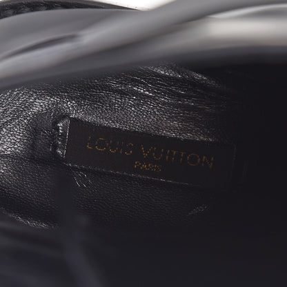 Louis Vuitton Calfskin Diplomacy Ranger Combat Boots 37.5 Black 7 of 8