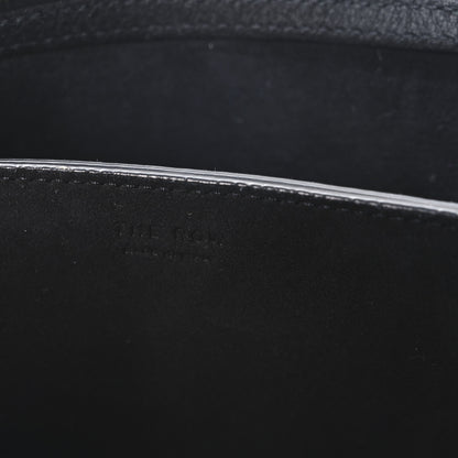 The Row Matte Grained Calfskin Mini Nu Twin Bag Black 6 of 9