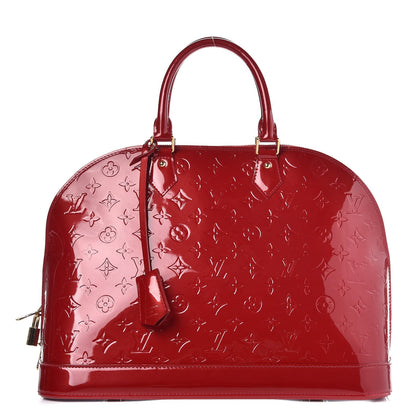 Louis Vuitton Vernis Alma GM Pomme D'Amour 1 of 6