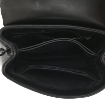 Saint Laurent Calfskin Y Quilted Monogram Toy Loulou Crossbody Bag Black 5 of 9