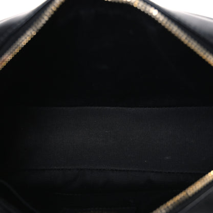 Saint Laurent Calfskin Matelasse Monogram Lou Camera Bag Black 5 of 10
