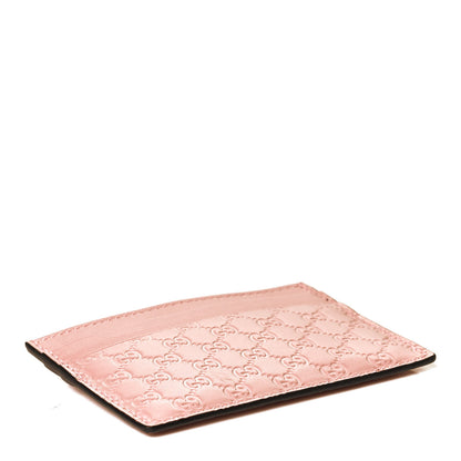 Gucci Microguccissima Card Holder Soft Pink 3 of 5