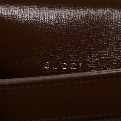 Gucci Azalea Calfskin Horsebit 1955 Shoulder Bag Brown Sugar 6 of 12