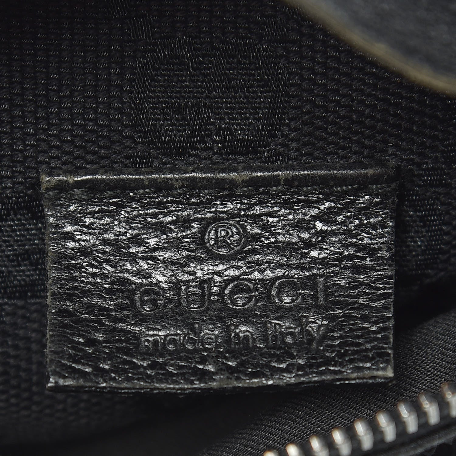 Gucci GG Monogram Double Pocket Belt Bag Black 6 of 12