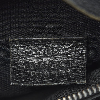 Gucci GG Monogram Double Pocket Belt Bag Black 6 of 12