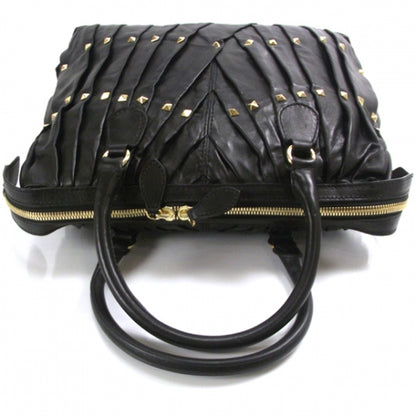 Valentino Garavani Leather Maizeon Studded Tote Black 5 of 10