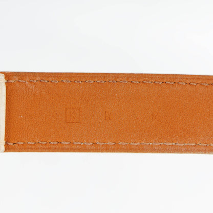 Hermes Epsom Etriviere Double Tour Bracelet M White 6 of 7