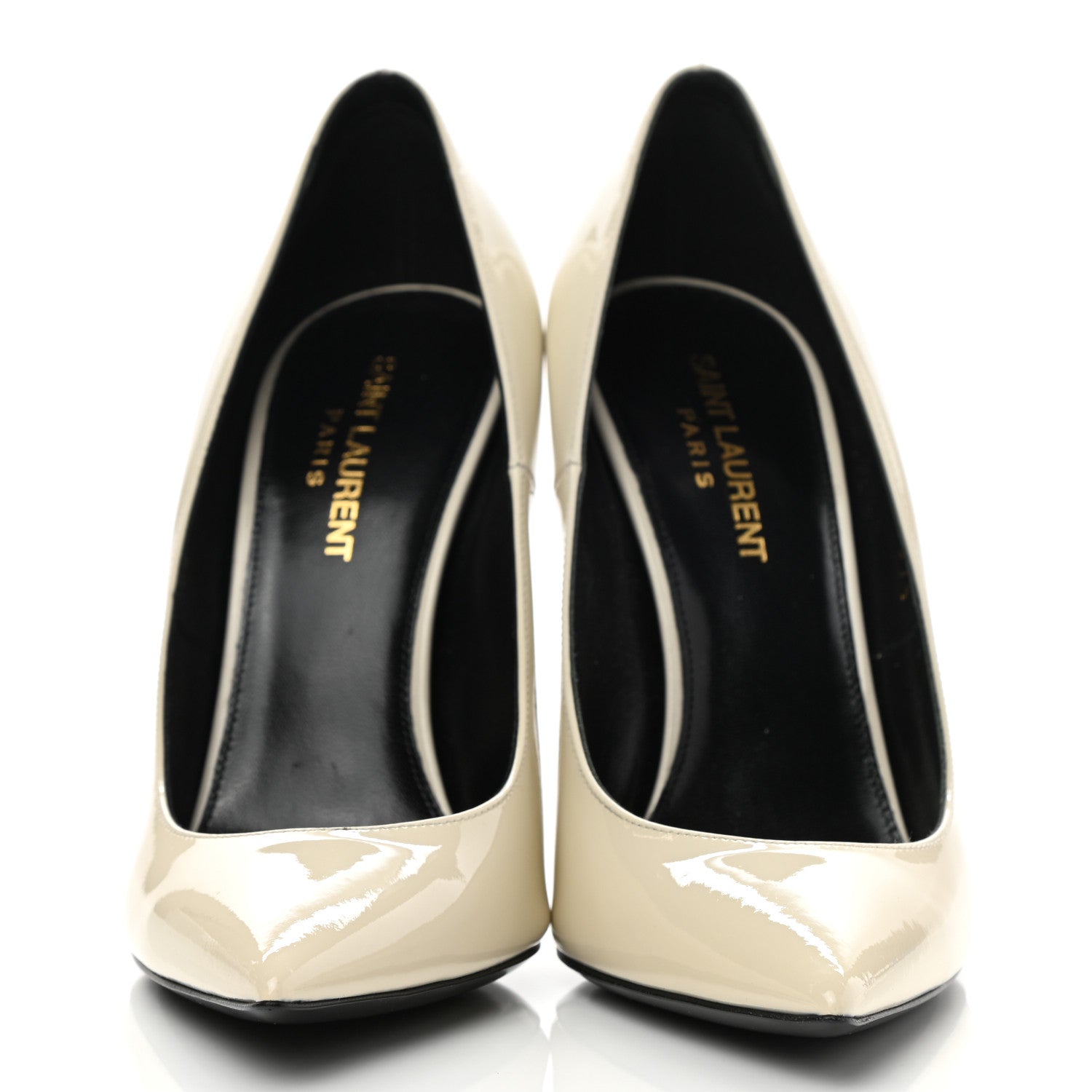 Saint Laurent Patent Opyum 110 Pumps 37.5 Neutro 2 of 8