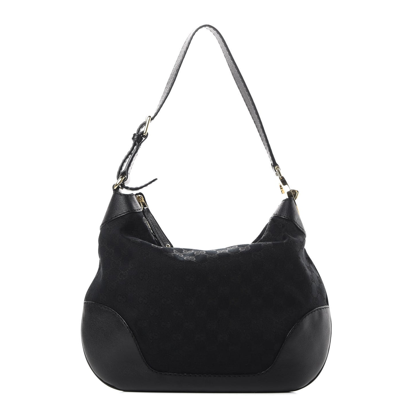 Monogram Medium Charlotte Hobo Black
