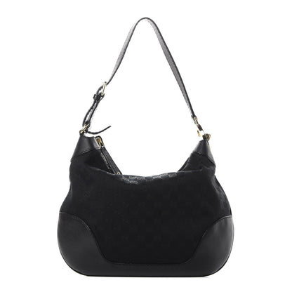 Gucci Monogram Medium Charlotte Hobo Black 1 of 10