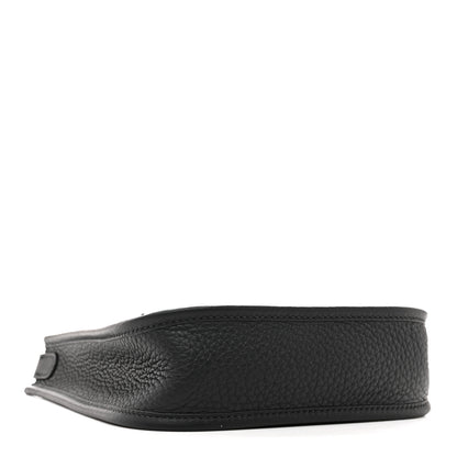 Hermes Taurillon Clemence Evelyne TPM Black 4 of 11