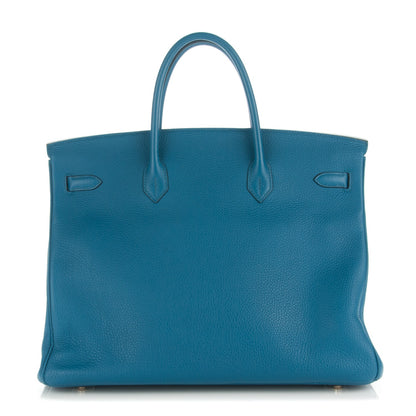 Hermes Togo Birkin 40 Cobalt 4 of 27