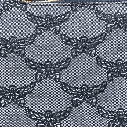 MCM Lauretos Nappa Small Himmel Shoulder Bag Indigo Blue 7 of 9