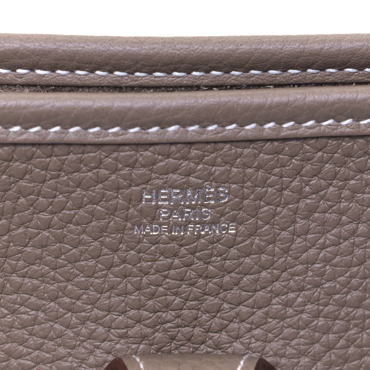 Hermes Taurillon Clemence Evelyne III PM Etoupe 5 of 5