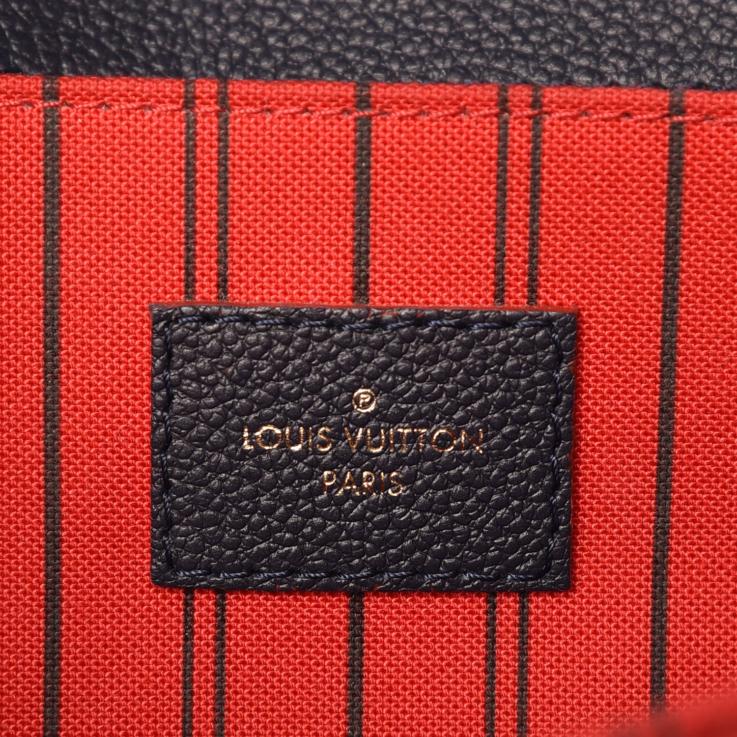 Louis Vuitton Empreinte Pochette Metis Marine Rouge 8 of 10