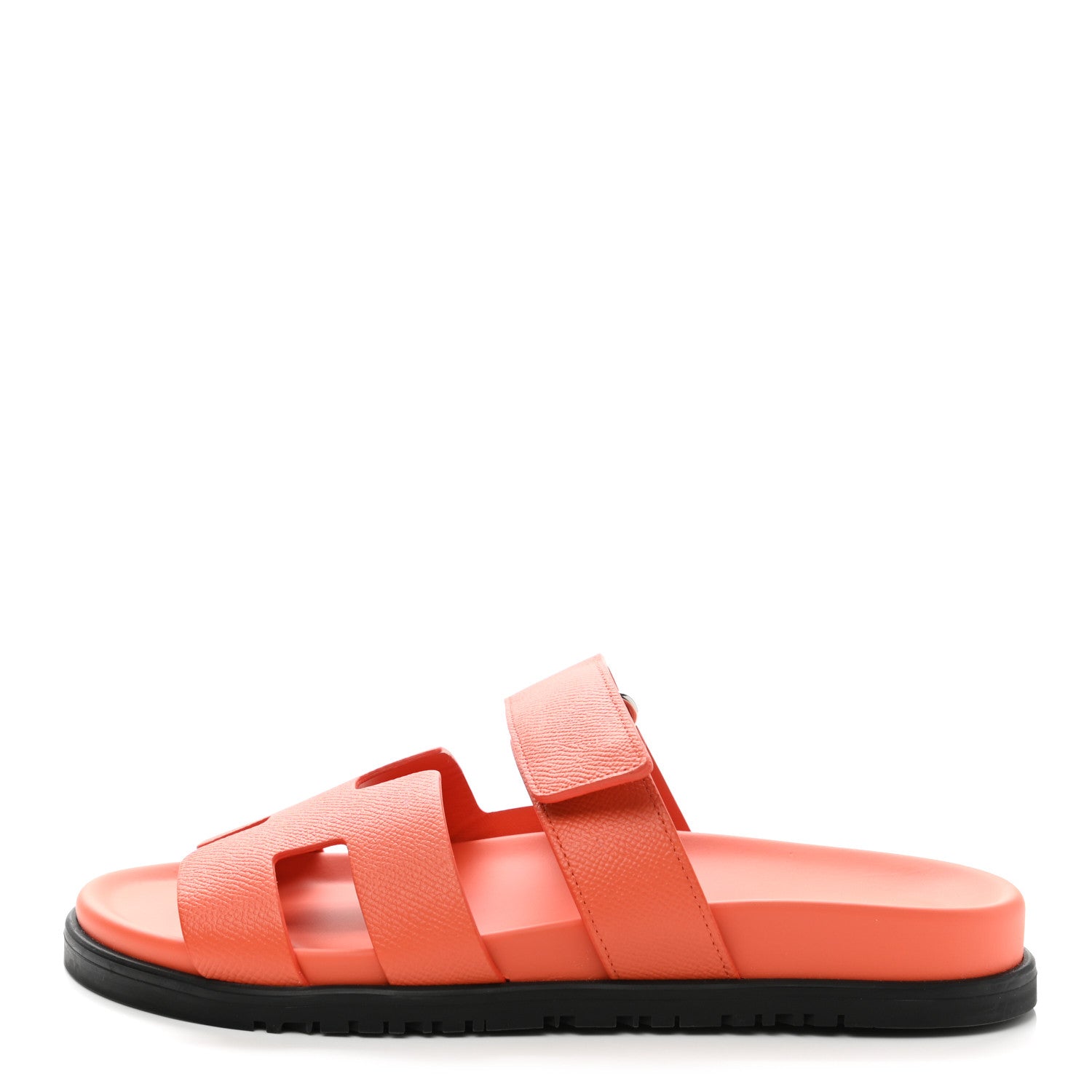 Hermes Epsom Womens Chypre Sandals 39.5 Rose Sorbet 1 of 9