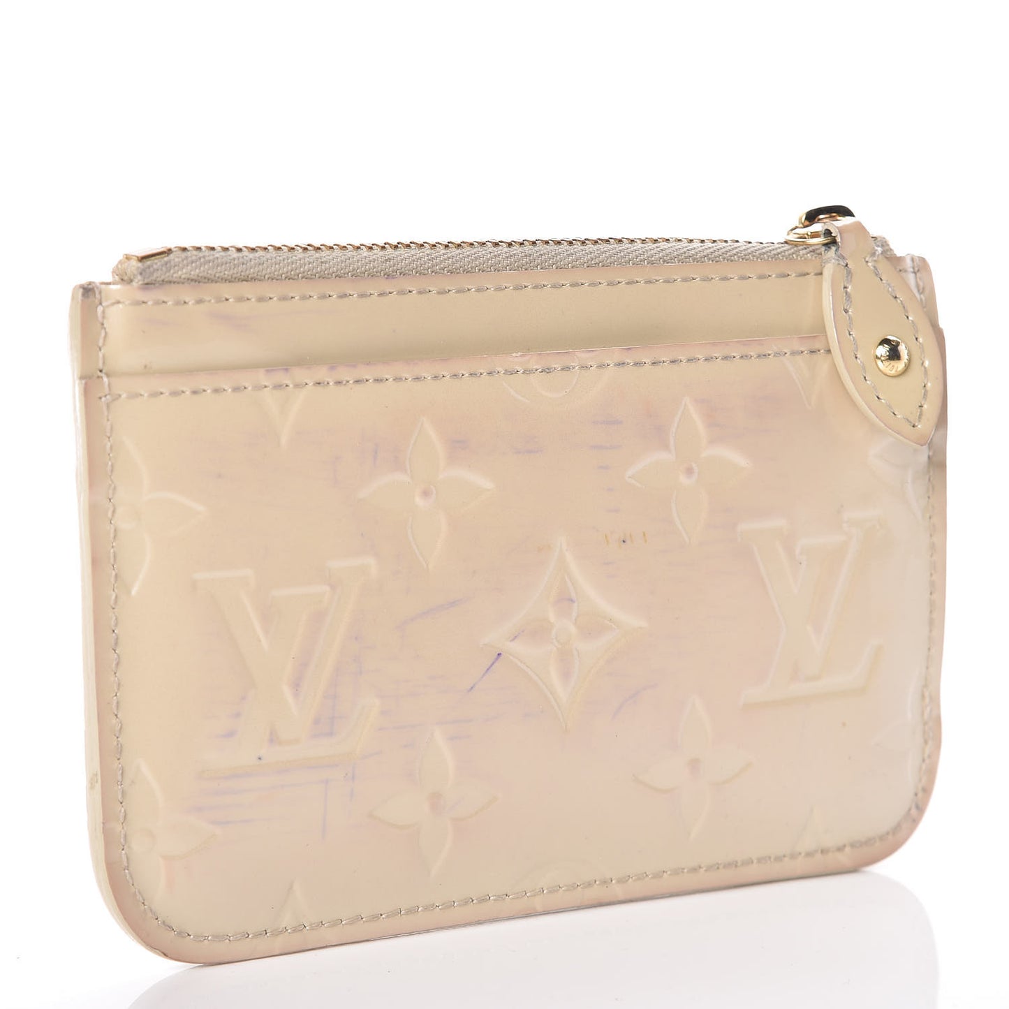 Vernis Key Pouch Perle