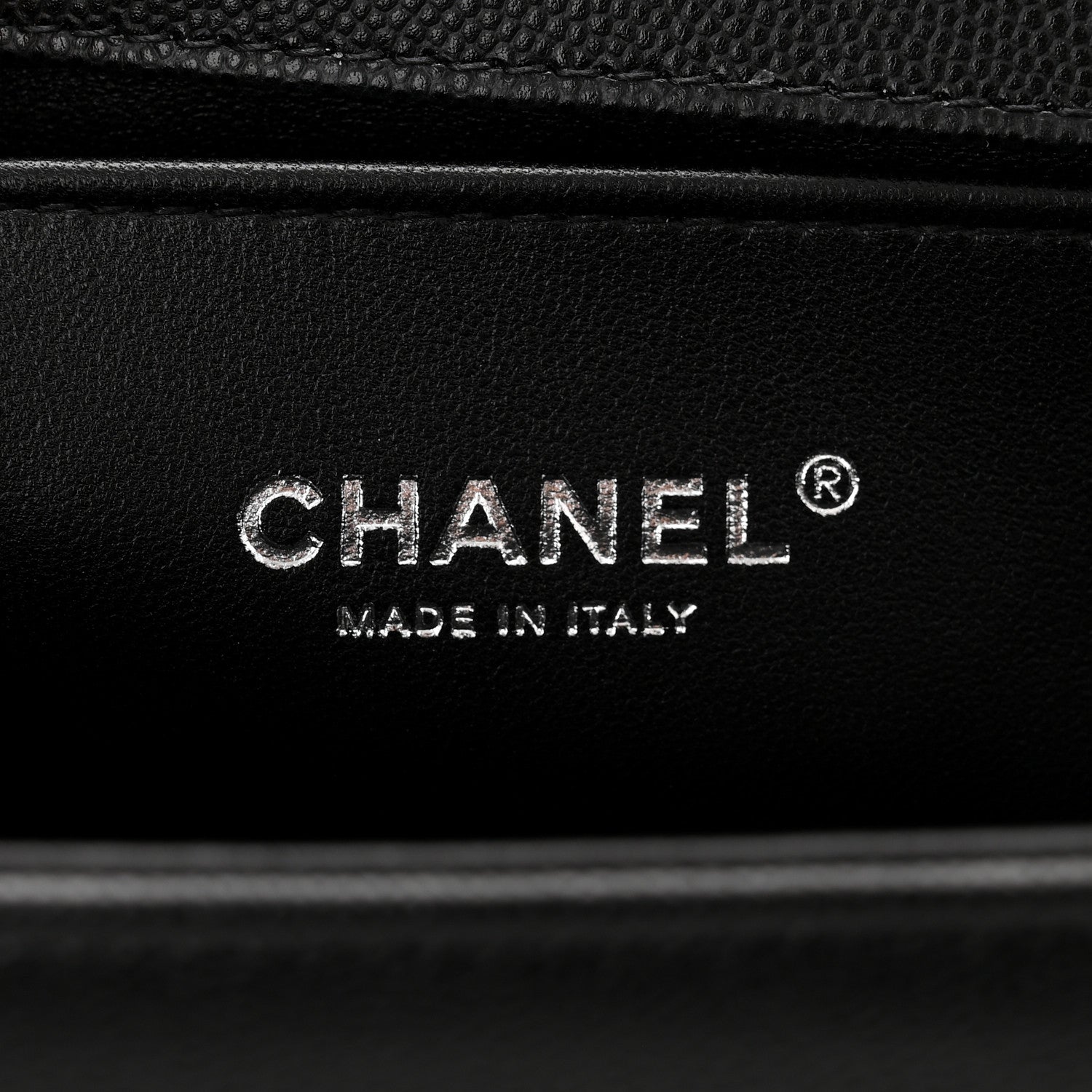 Chanel Caviar Quilted Medium Boy Flap Black 6 of 10