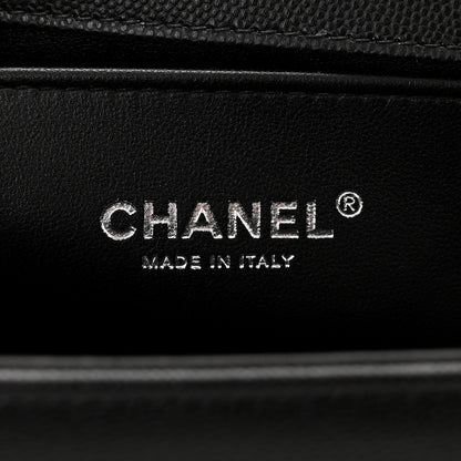 Chanel Caviar Quilted Medium Boy Flap Black 6 of 10