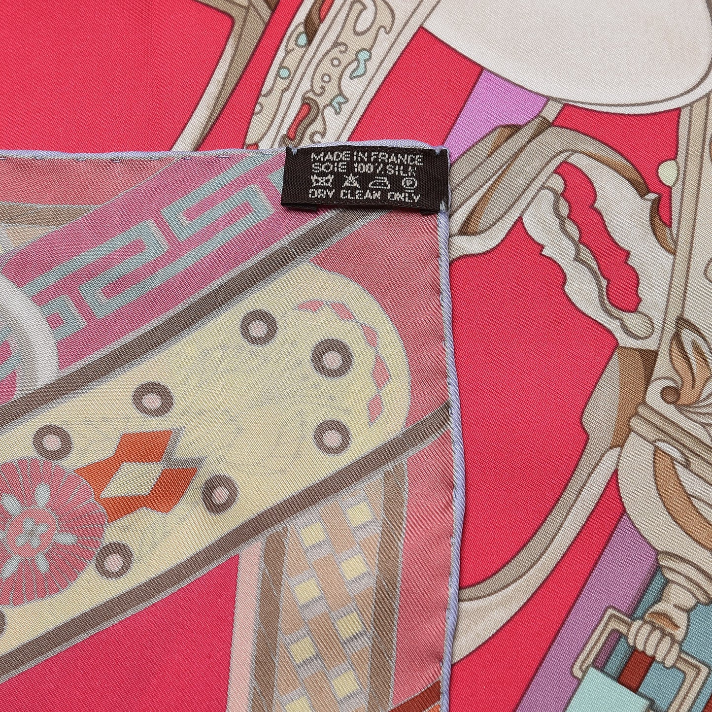 Silk Concours D'Etriers Scarf 90