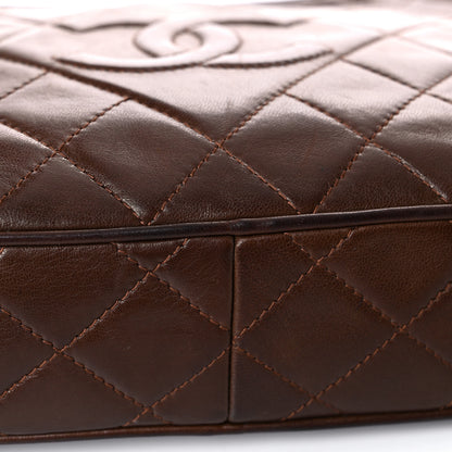 Chanel Lambskin Tassel Camera Case Brown 9 of 19
