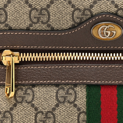 Gucci GG Supreme Monogram Small Ophidia Belt Bag 105 42 Dark Brown 8 of 10