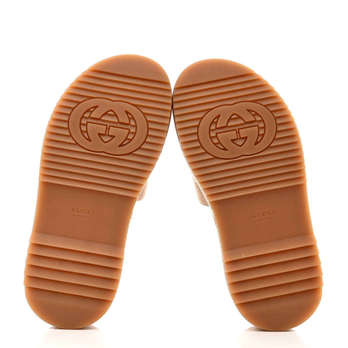 Monogram Jumbo GG Angelina Platform 55mm Slide Sandals 35.5 Beige Perfect Pink
