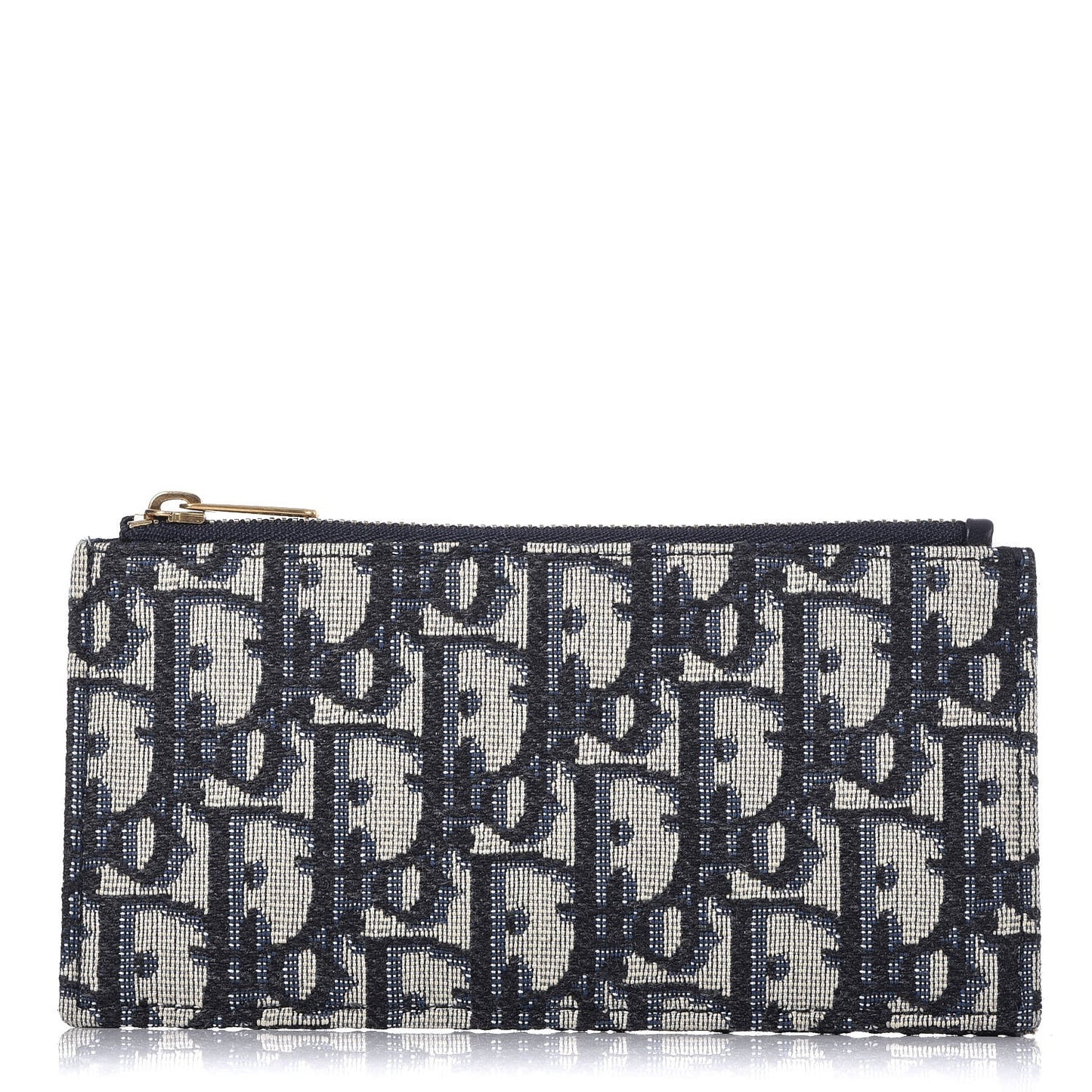 Oblique Dior Pouch Navy Blue