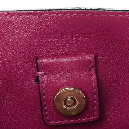 Christian Dior Bullcalf Small Diorissimo Tote Black Rose Indien 6 of 9