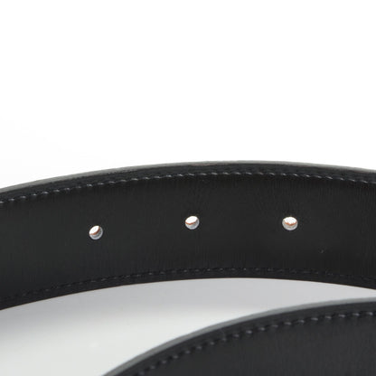 Hermes Box Togo 32mm Belt Strap 90 Black Gold 4 of 6