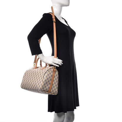 Louis Vuitton Damier Azur Speedy Bandouliere 30 2 of 15