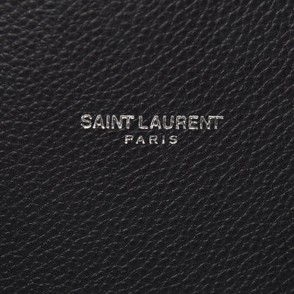 Saint Laurent Grained Calfskin Baby Sac De Jour Black 9 of 10