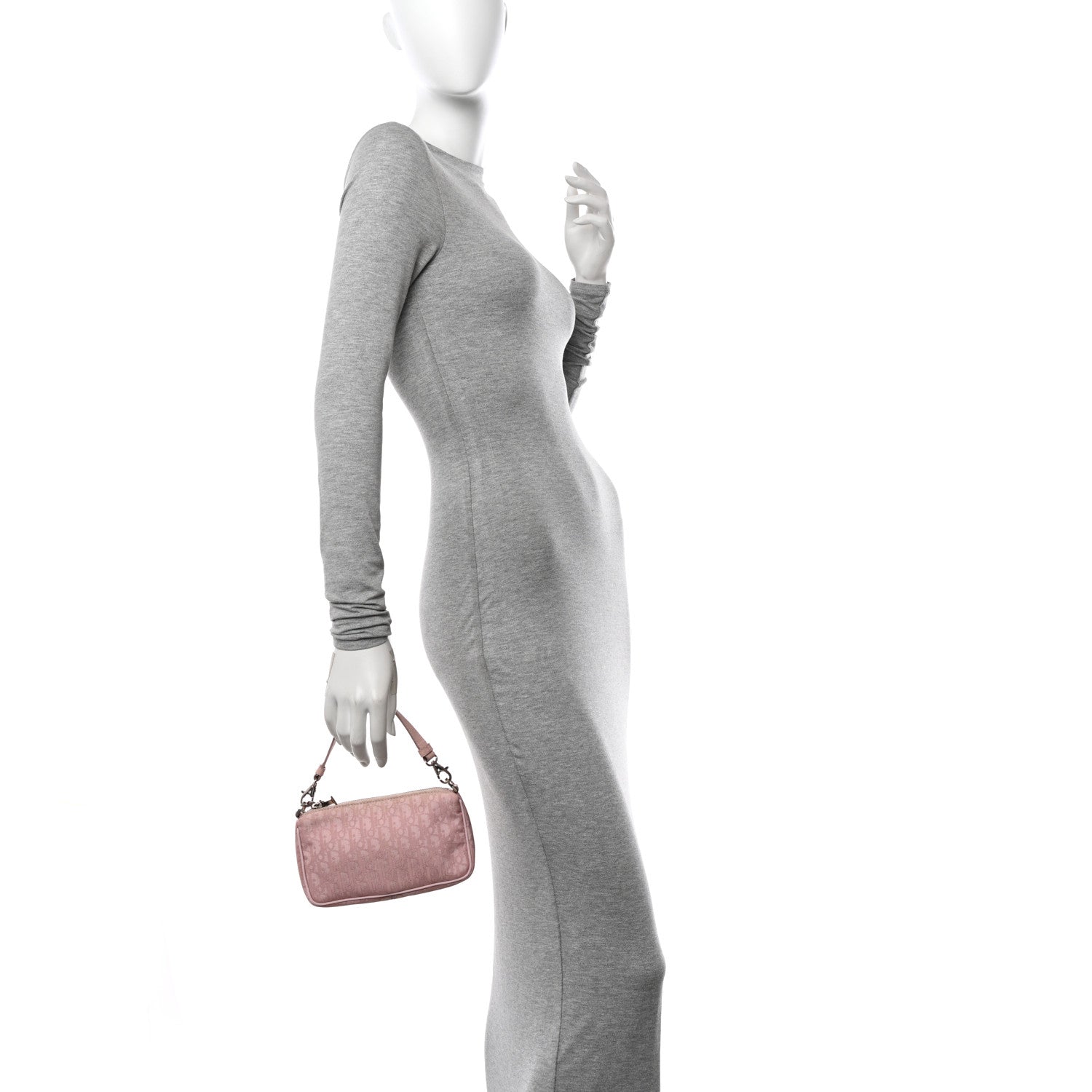 Christian Dior Monogram Pochette Pink 2 of 12