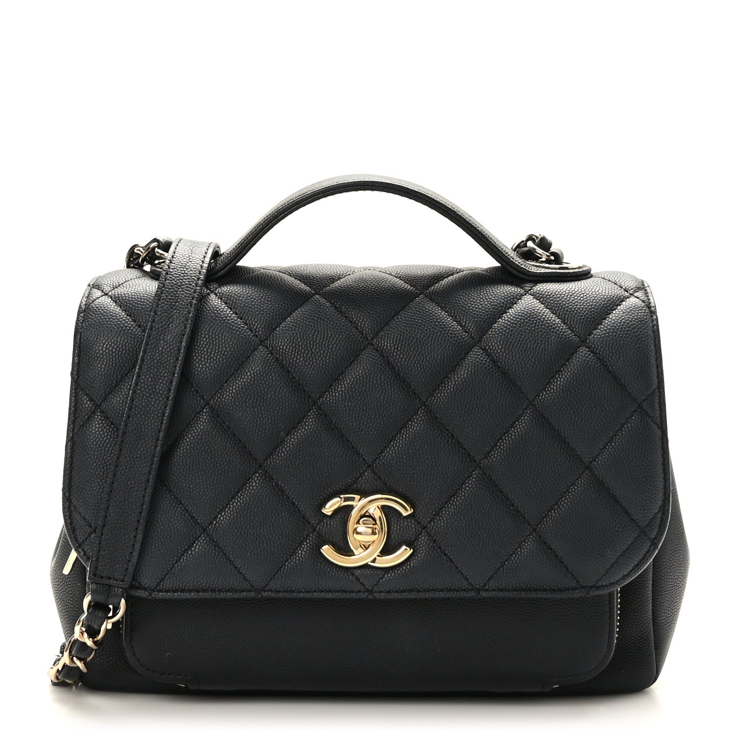 Chanel Caviar Quilted Medium Business Affinity Flap Black 1 of 10