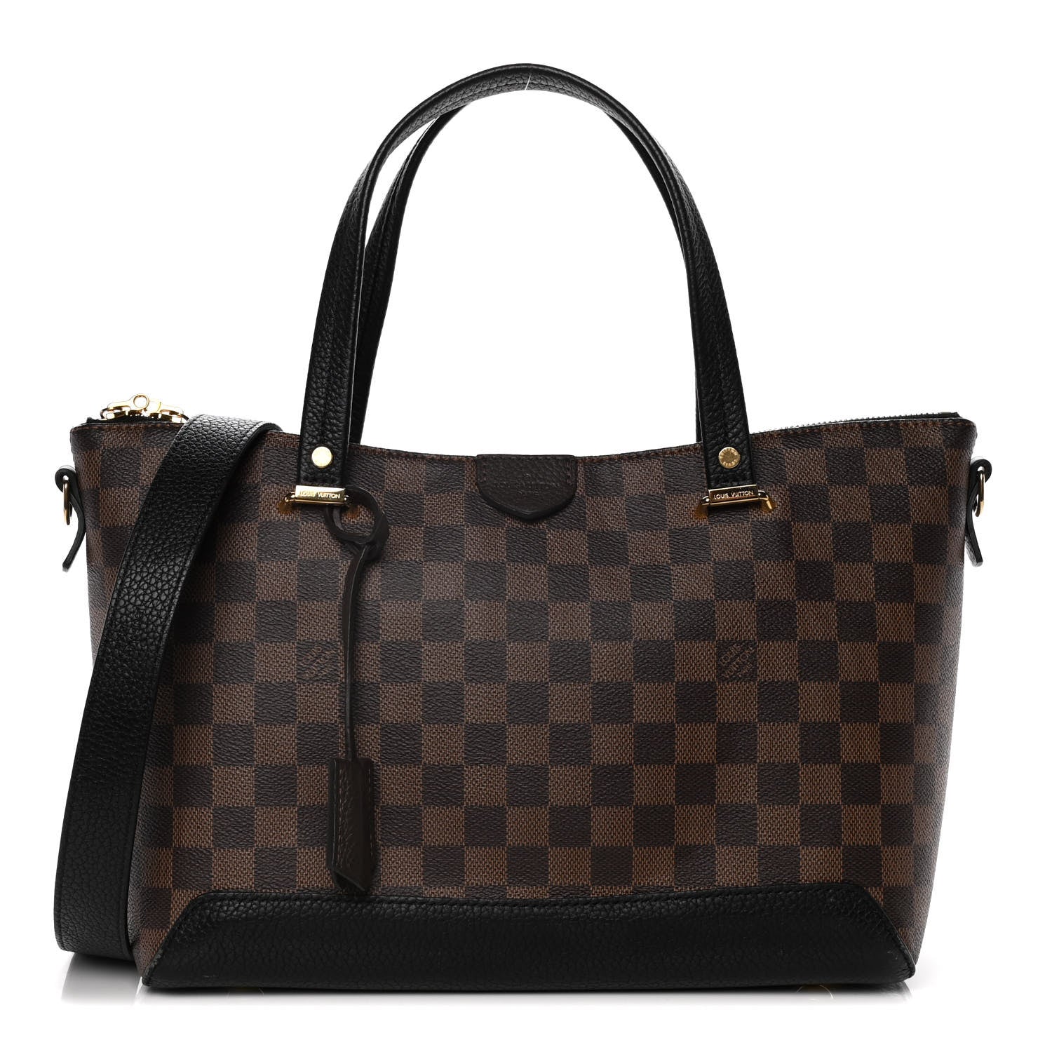 Louis Vuitton Damier Ebene Hyde Park Black 1 of 15