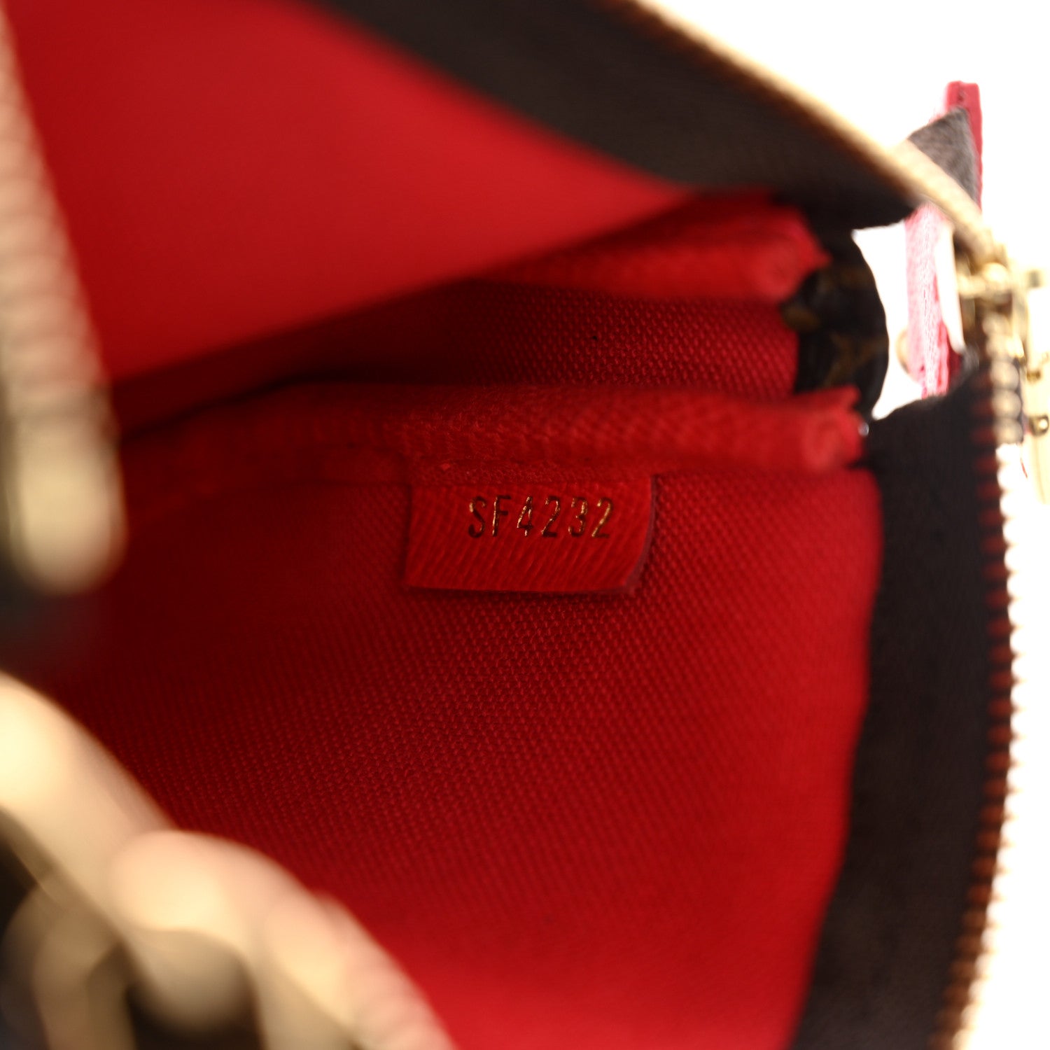 Louis Vuitton Monogram 2022 Christmas Animation Mini Pochette Accessories Red 6 of 8