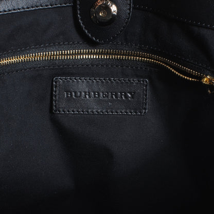 Burberry Lambskin Small Canterbury Tote Black 6 of 11