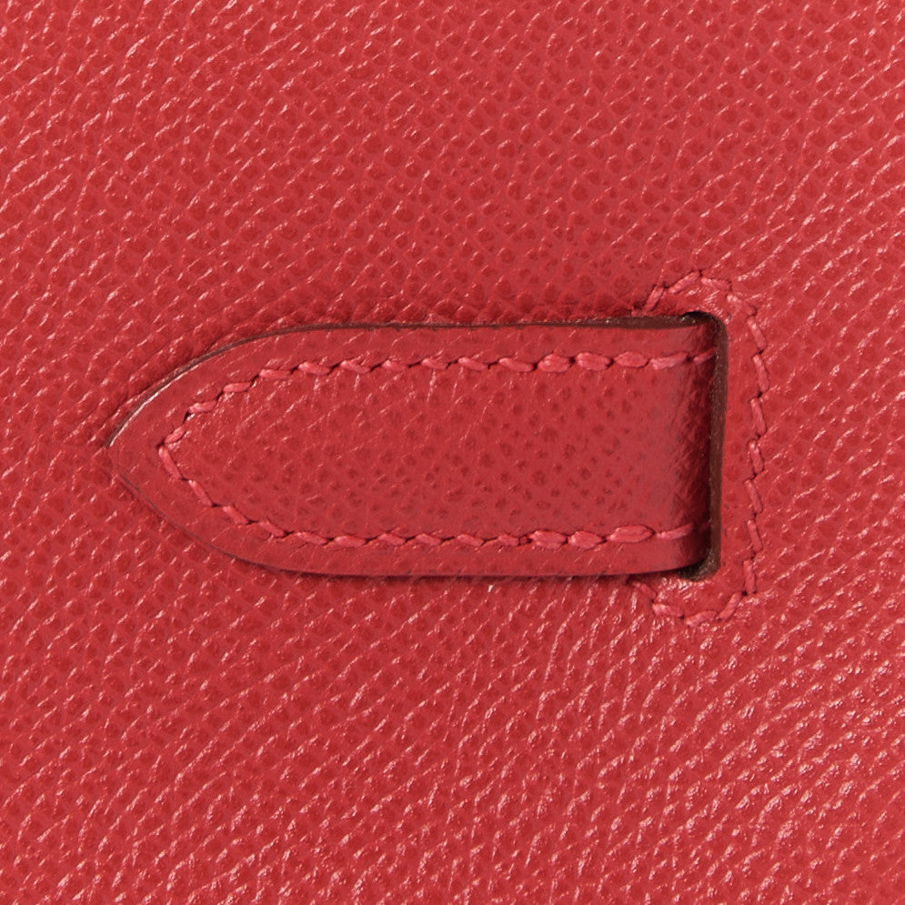 Hermes Epsom Birkin 35 Rouge Vif 10 of 28