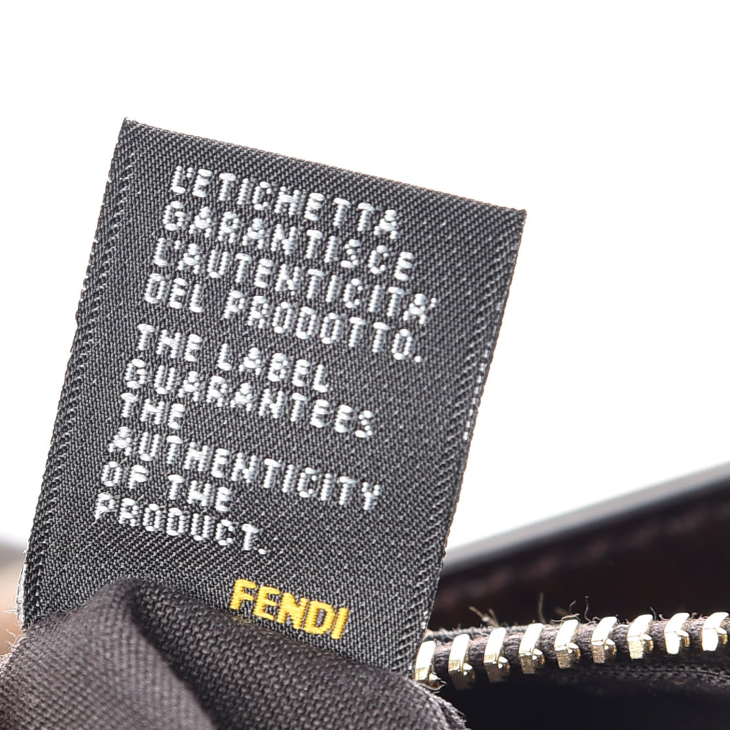 Fendi Zucca Mia Tote Tobacco 8 of 11