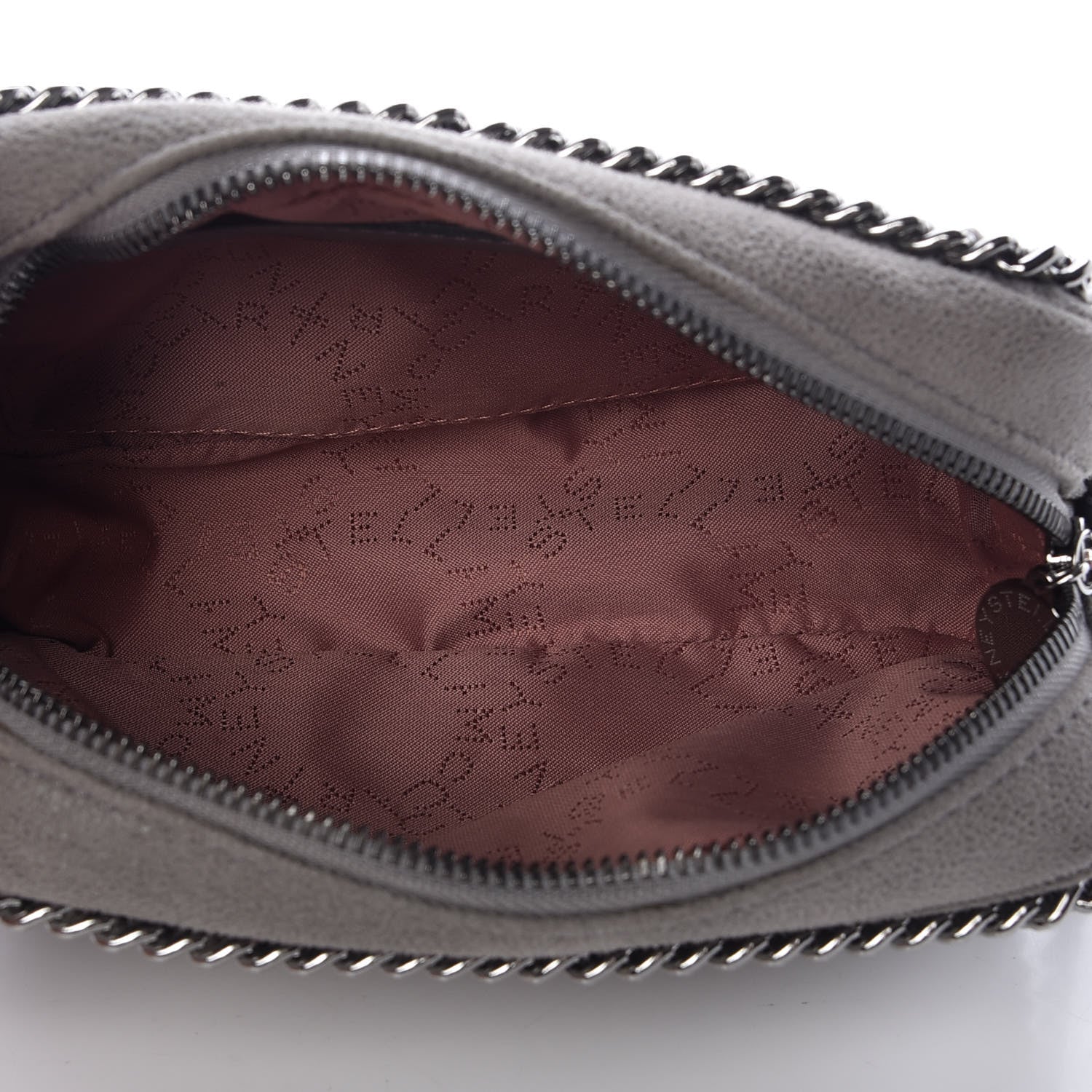 Stella McCartney Shaggy Deer Falabella Crossbody Camera Bag Light Grey 6 of 16