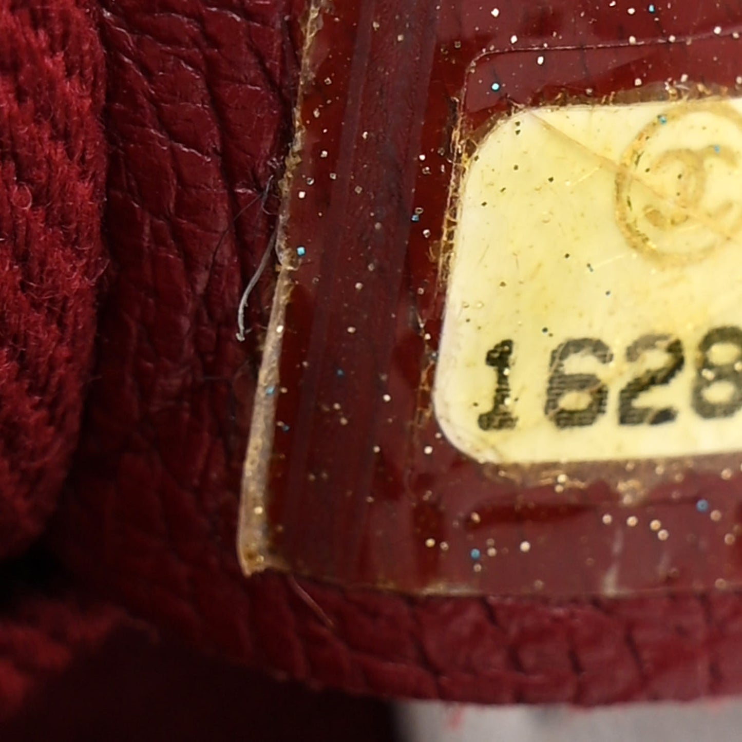 Aged Calfskin Quilted Medium Pondichery Flap White