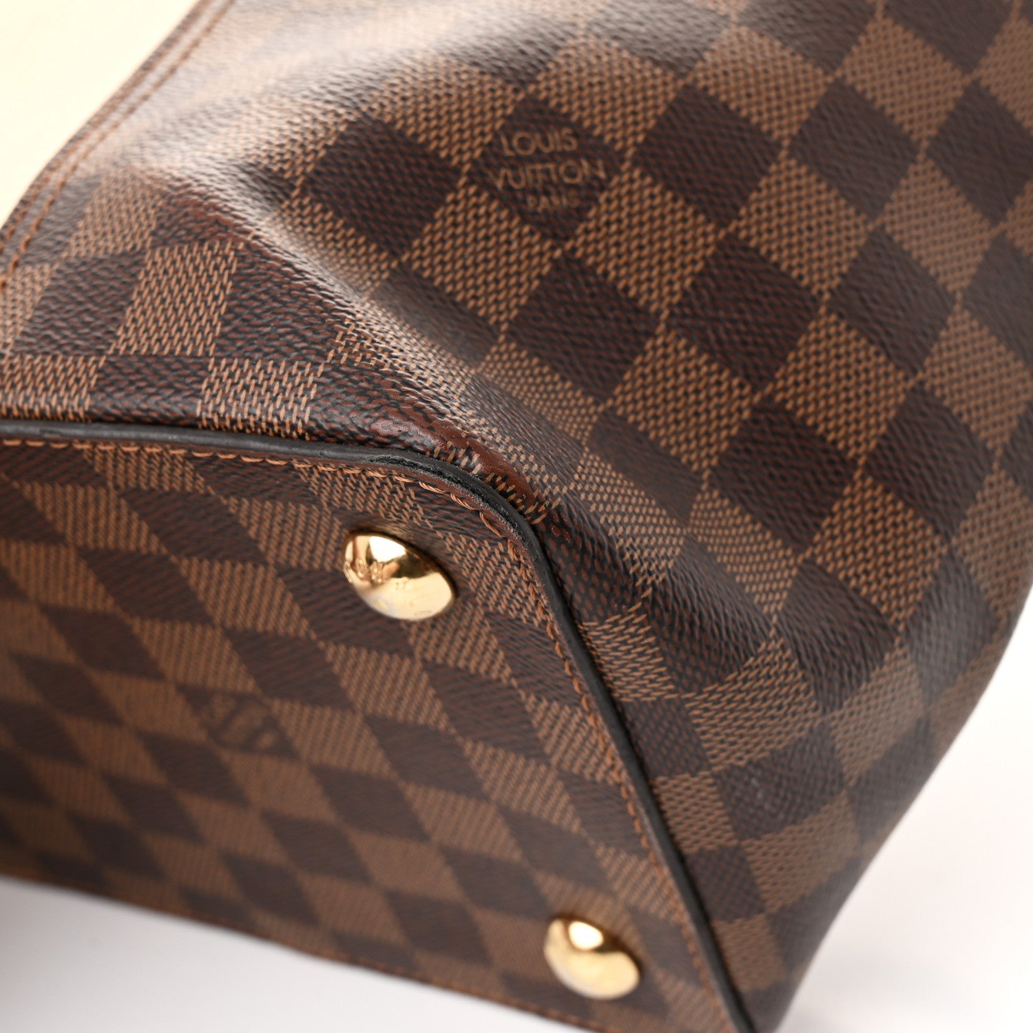 Louis Vuitton Damier Ebene Jersey Creme 11 of 11